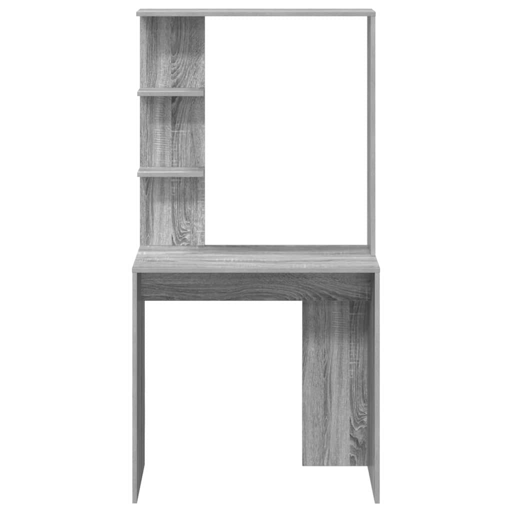Schreibtisch Grau Sonoma 78,5 x 37 x 154,5 cm Holzwerkstoff