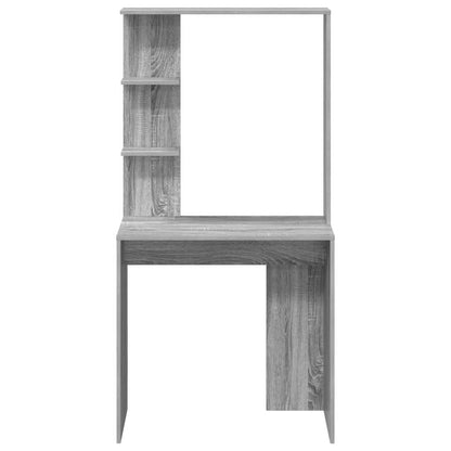Schreibtisch Grau Sonoma 78,5 x 37 x 154,5 cm Holzwerkstoff