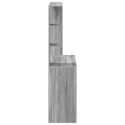 Schreibtisch Grau Sonoma 78,5 x 37 x 154,5 cm Holzwerkstoff