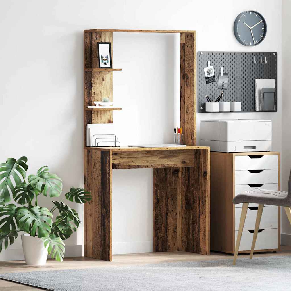 Schreibtisch Altholz 78,5 x 37 x 154,5 cm Holzwerkstoff