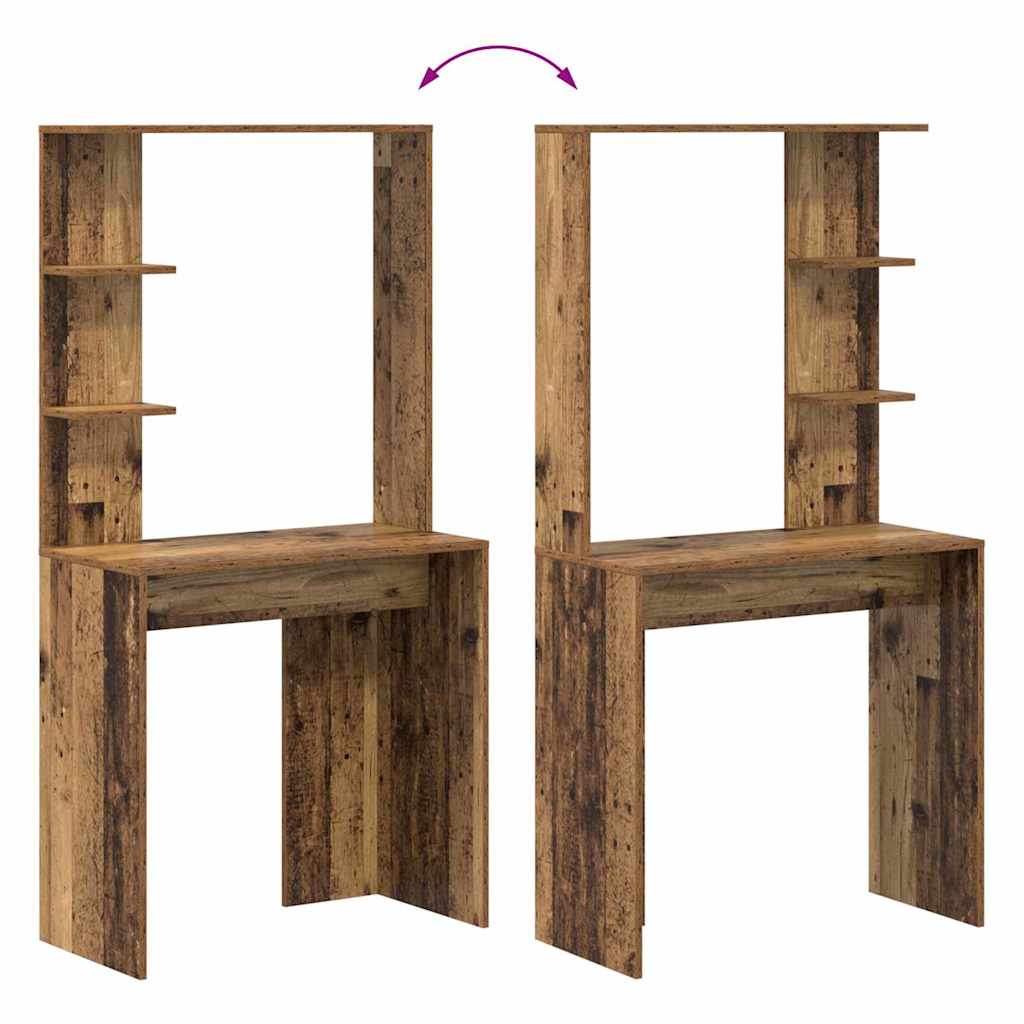 Schreibtisch Altholz 78,5 x 37 x 154,5 cm Holzwerkstoff