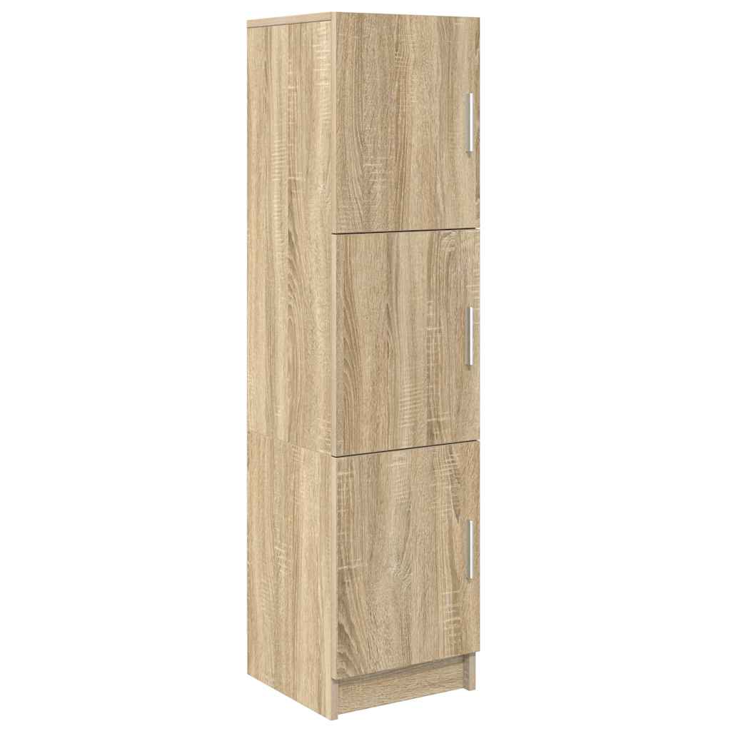 Highboard Sonoma Eiche 31,5 x 32 x 124 cm Holzwerkstoff
