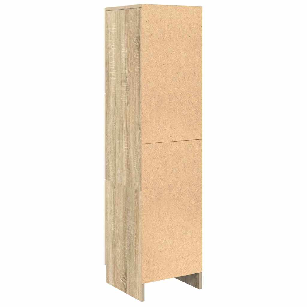 Highboard Sonoma Eiche 31,5 x 32 x 124 cm Holzwerkstoff