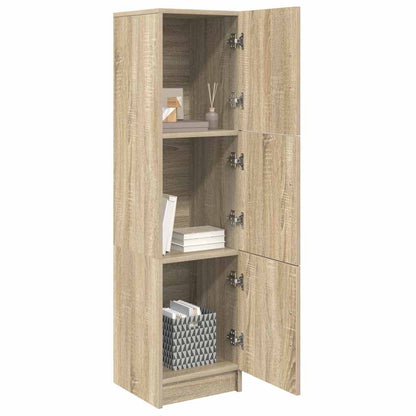 Highboard Sonoma Eiche 31,5 x 32 x 124 cm Holzwerkstoff