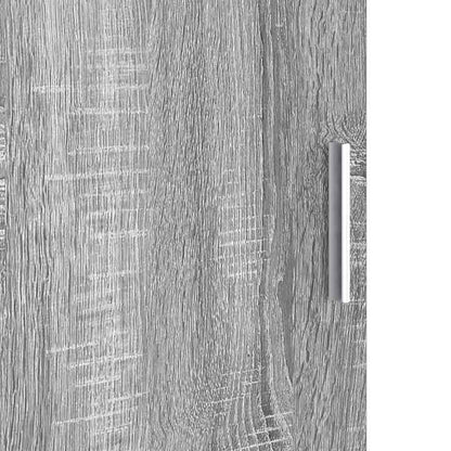 Highboard Grau Sonoma 31,5 x 32 x 124 cm Holzwerkstoff