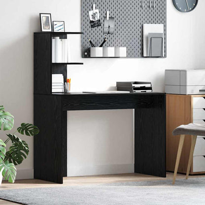 Schreibtisch Schwarze Eiche 102 x 50 x 124 cm Holzwerkstoff