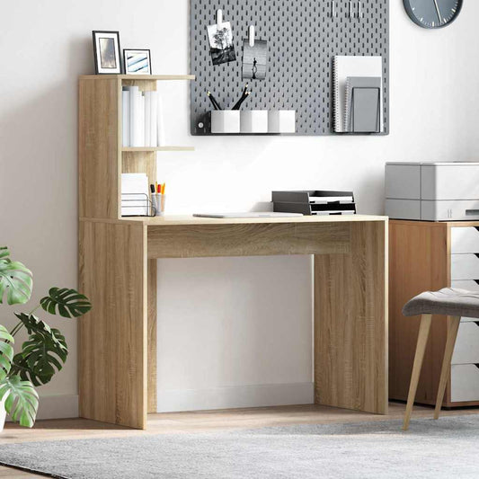 Schreibtisch Sonoma Eiche 102 x 50 x 124 cm Holzwerkstoff