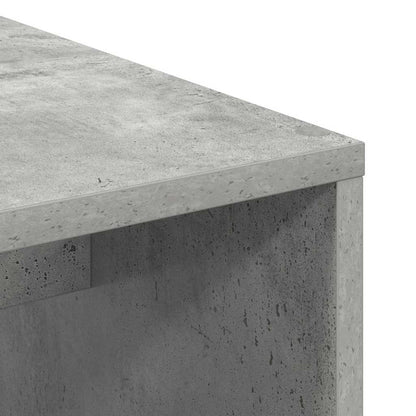 Schreibtisch Betongrau 102 x 50 x 124 cm Holzwerkstoff