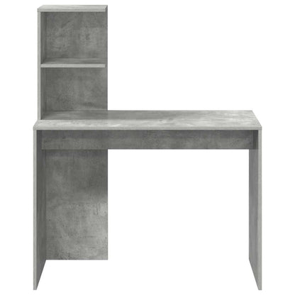 Schreibtisch Betongrau 102 x 50 x 124 cm Holzwerkstoff