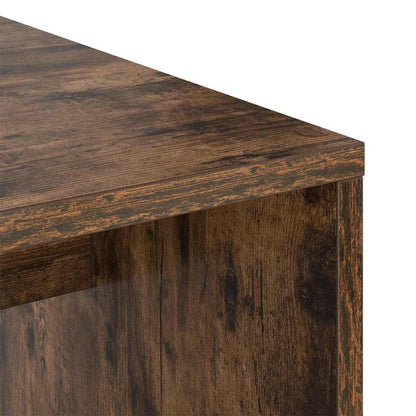 Schreibtisch Räuchereiche 102 x 50 x 124 cm Holzwerkstoff