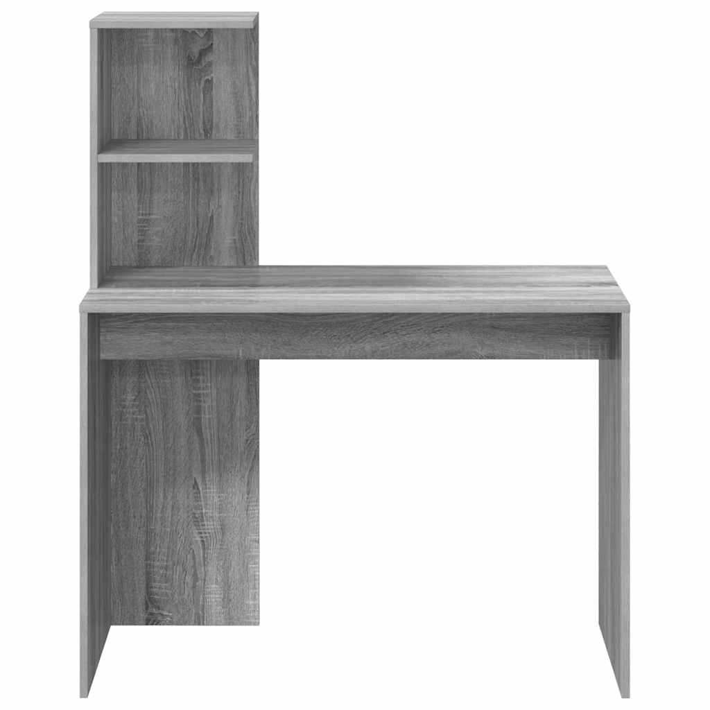 Schreibtisch Grau Sonoma 102 x 50 x 124 cm Holzwerkstoff