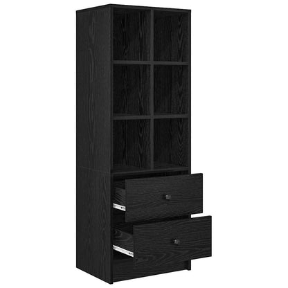 Hochboard Schwarze Eiche 45,5 x 34 x 127 cm Holzwerkstoff