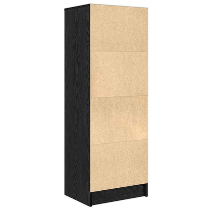 Hochboard Schwarze Eiche 45,5 x 34 x 127 cm Holzwerkstoff