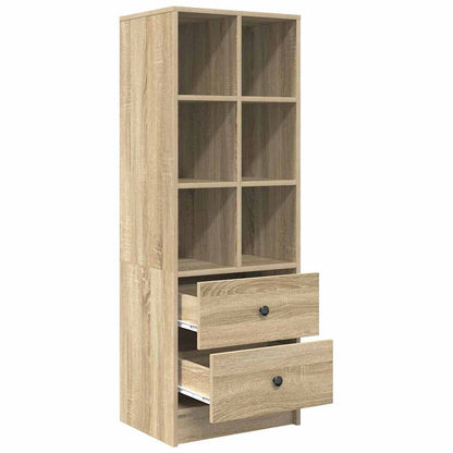 Hochboard Sonoma Eiche 45,5 x 34 x 127 cm Holzwerkstoff