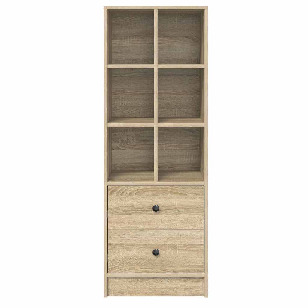 Hochboard Sonoma Eiche 45,5 x 34 x 127 cm Holzwerkstoff
