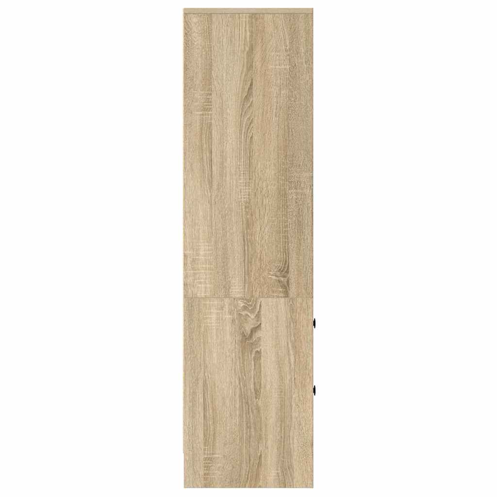 Hochboard Sonoma Eiche 45,5 x 34 x 127 cm Holzwerkstoff