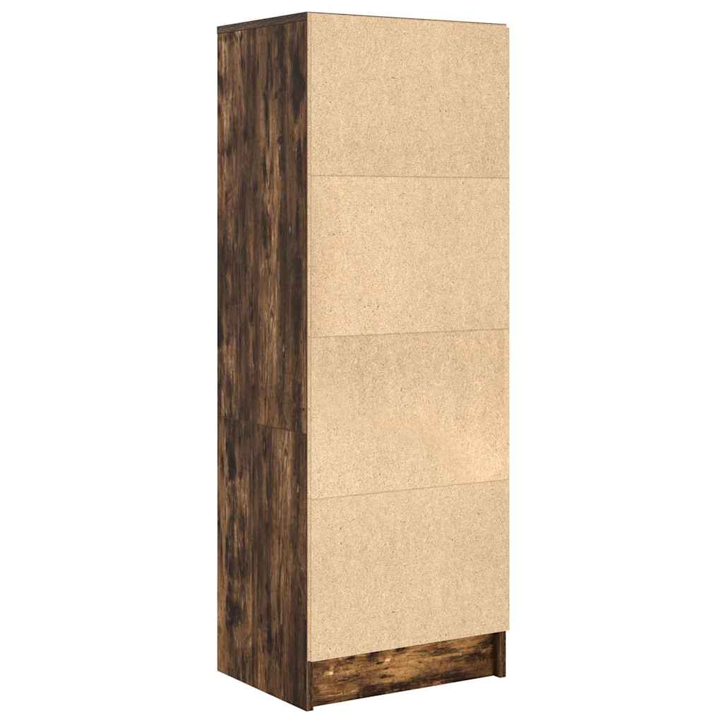 Hochboard Räuchereiche 45,5 x 34 x 127 cm Holzwerkstoff