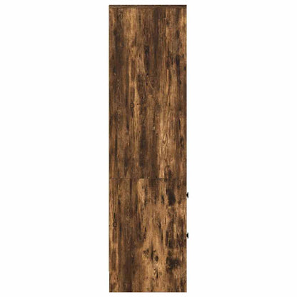 Hochboard Räuchereiche 45,5 x 34 x 127 cm Holzwerkstoff