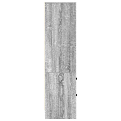 Hochboard Grau Sonoma 45,5 x 34 x 127 cm Holzwerkstoff