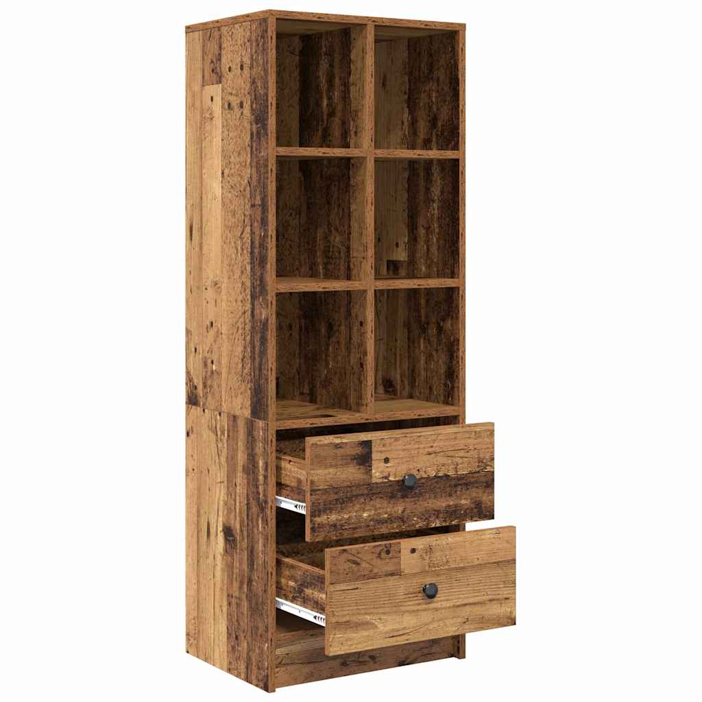 Hochboard Altholz 45,5 x 34 x 127 cm Holzwerkstoff
