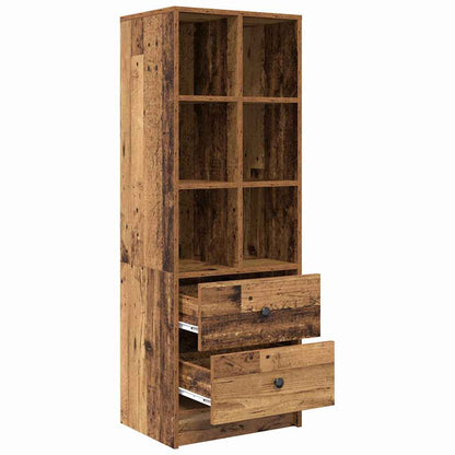 Hochboard Altholz 45,5 x 34 x 127 cm Holzwerkstoff