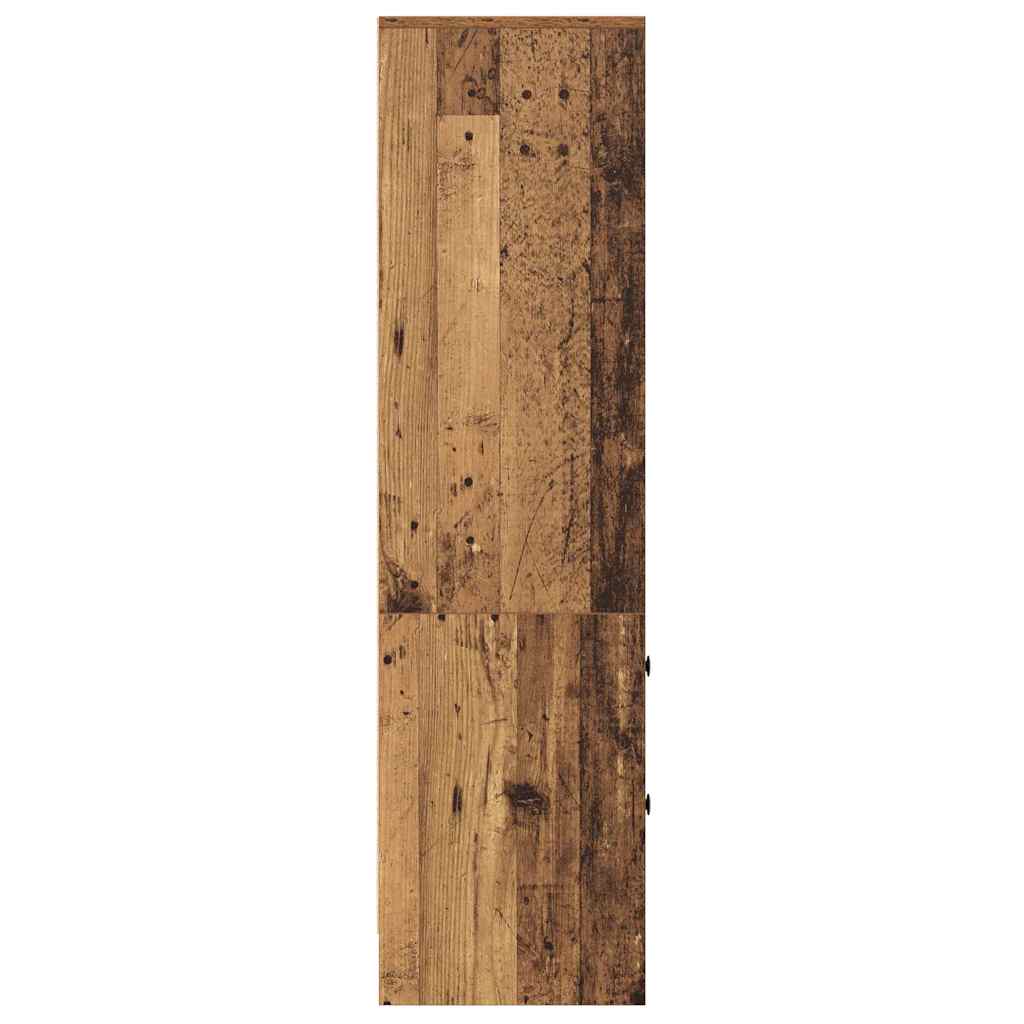 Hochboard Altholz 45,5 x 34 x 127 cm Holzwerkstoff