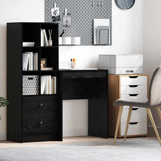 Schreibtisch Schwarze Eiche 60 x 40 x 76 cm Holzwerkstoff