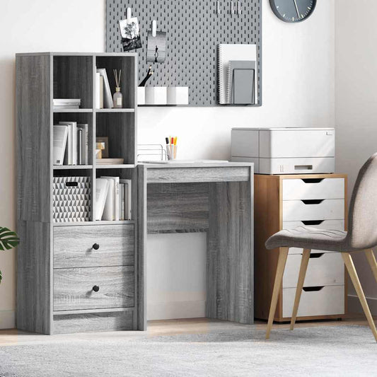 Schreibtisch Grau Sonoma 60 x 40 x 76 cm Holzwerkstoff