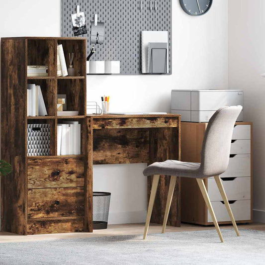 Schreibtisch Räuchereiche 70 x 40 x 76 cm Holzwerkstoff
