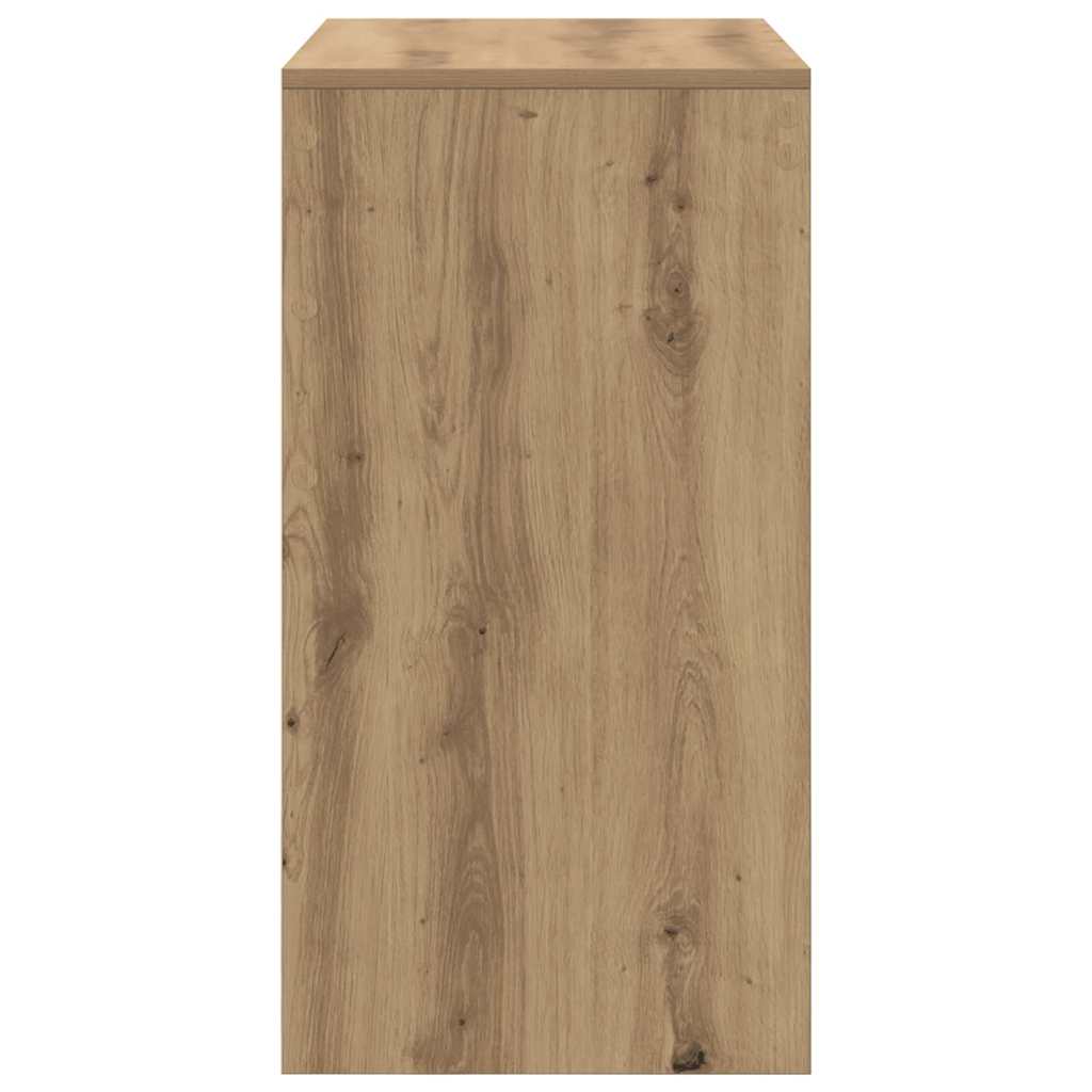 Schreibtisch Eiche handwerklich 70 x 40 x 76 cm Holzwerkstoff