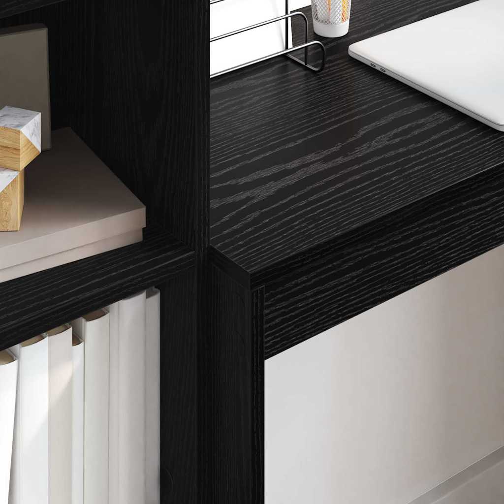 Schreibtisch Schwarze Eiche 80 x 40 x 76 cm Holzwerkstoff