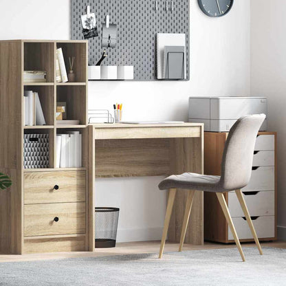 Schreibtisch Sonoma Eiche 80 x 40 x 76 cm Holzwerkstoff