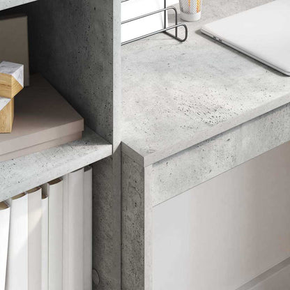 Schreibtisch Betongrau 80 x 40 x 76 cm Holzwerkstoff