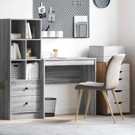 Schreibtisch Grau Sonoma 80 x 40 x 76 cm Holzwerkstoff