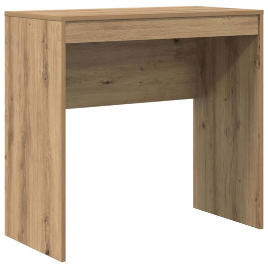 Schreibtisch Eiche handwerklich 80 x 40 x 76 cm Holzwerkstoff