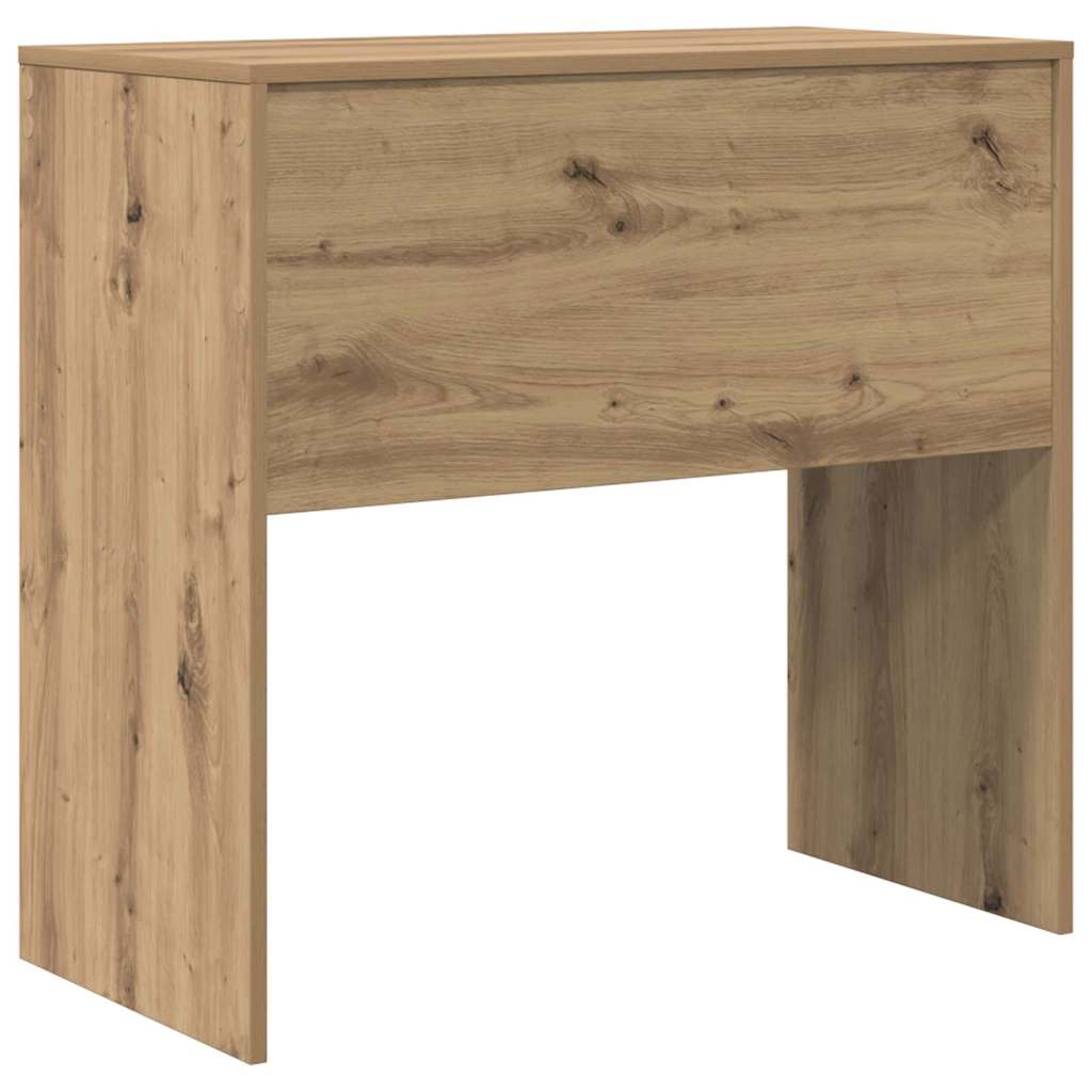 Schreibtisch Eiche handwerklich 80 x 40 x 76 cm Holzwerkstoff