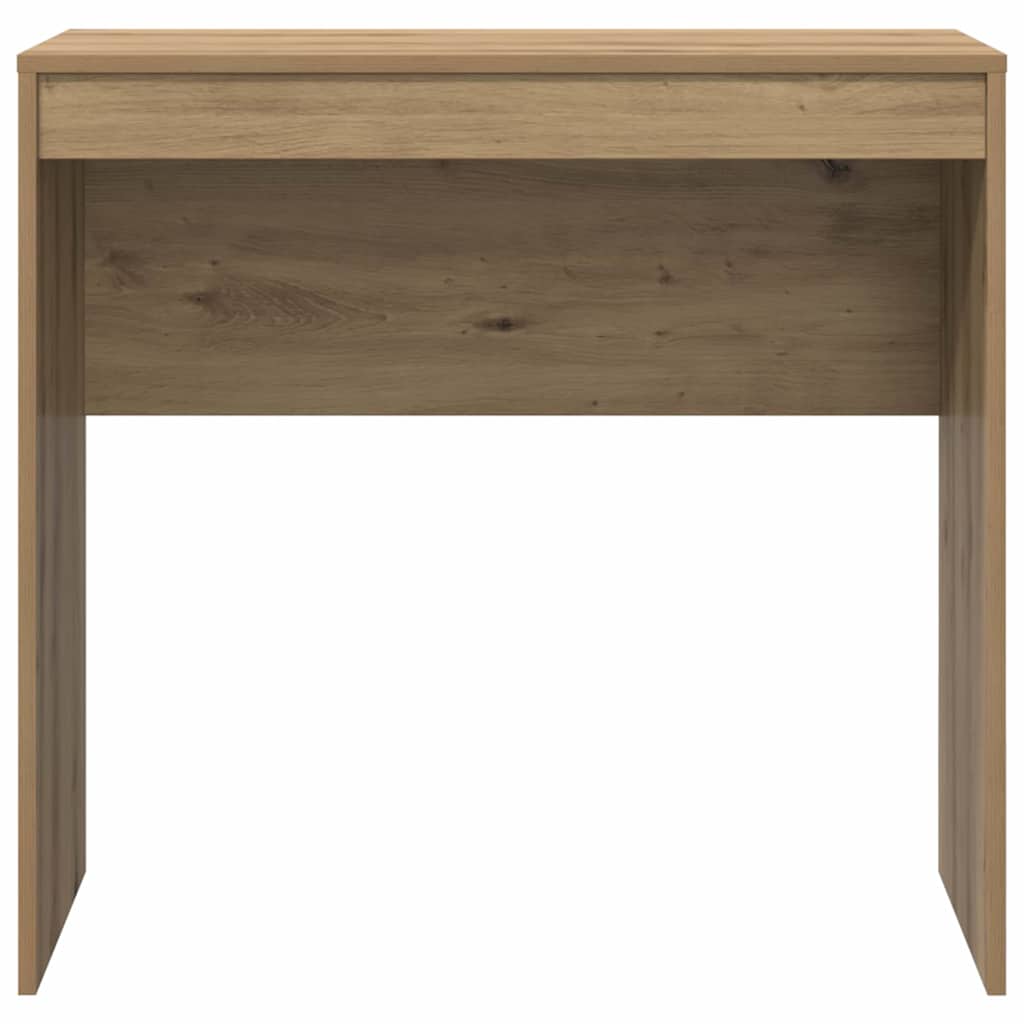 Schreibtisch Eiche handwerklich 80 x 40 x 76 cm Holzwerkstoff