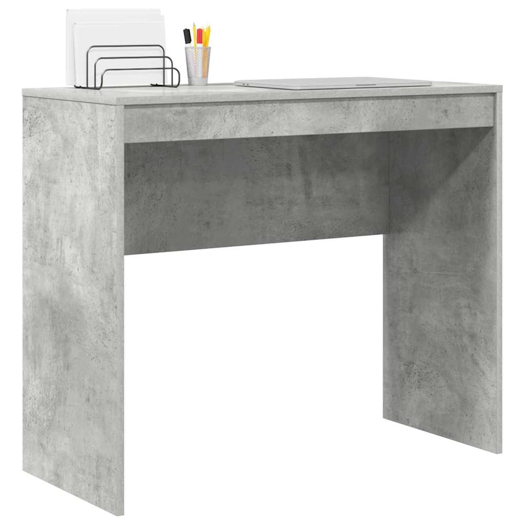 Schreibtisch Betongrau 90 x 40 x 76 cm Holzwerkstoff