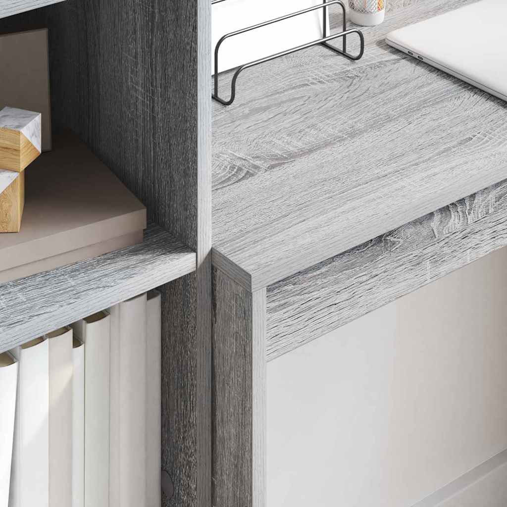 Schreibtisch Grau Sonoma 90 x 40 x 76 cm Holzwerkstoff