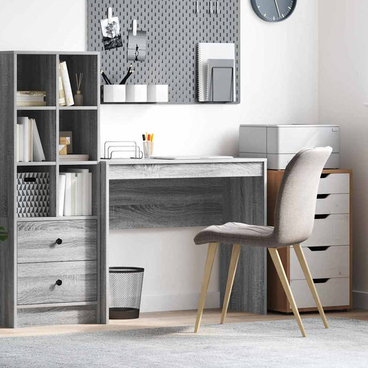 Schreibtisch Grau Sonoma 90 x 40 x 76 cm Holzwerkstoff