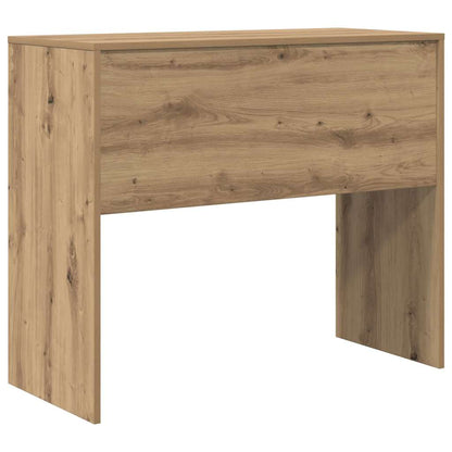 Schreibtisch Eiche handwerklich 90 x 40 x 76 cm Holzwerkstoff