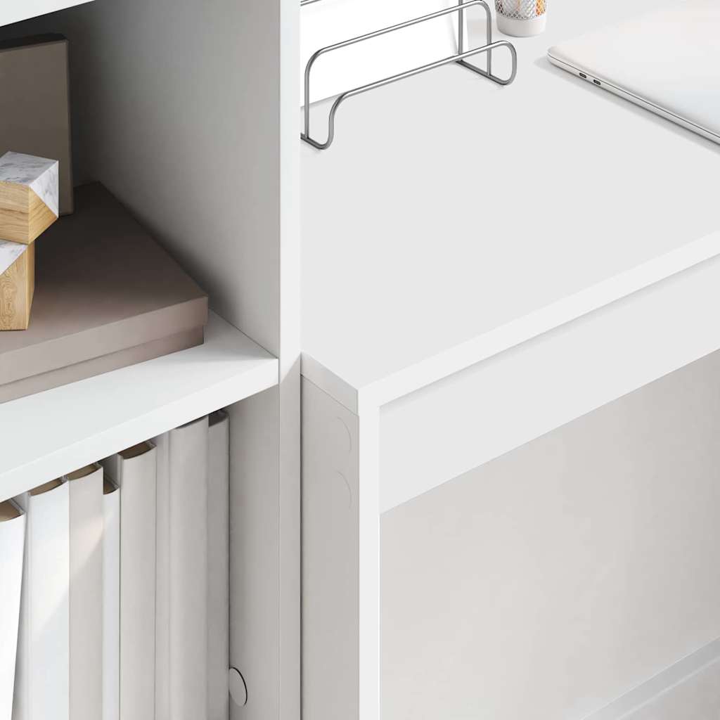 Schreibtisch Sonstiges Weiß 100 x 40 x 76 cm Holzwerkstoff