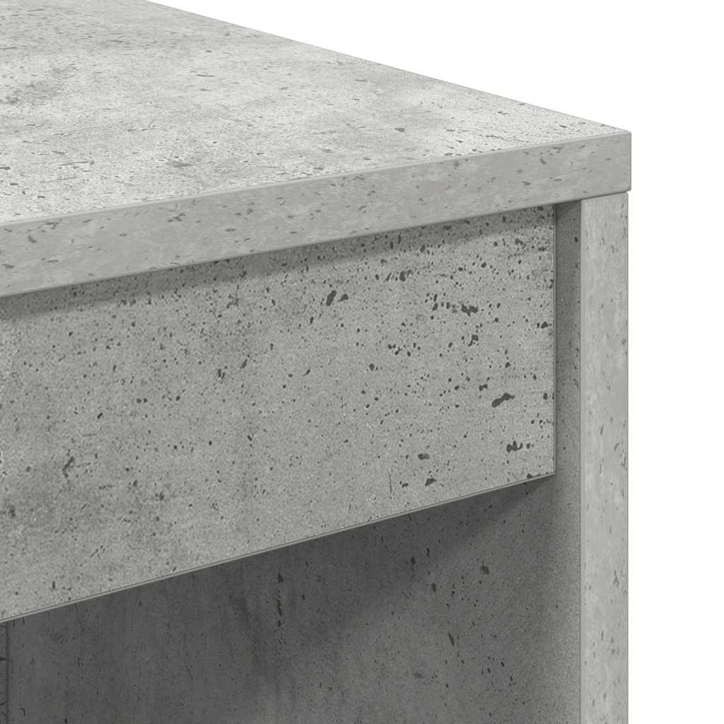 Schreibtisch Betongrau 100 x 40 x 76 cm Holzwerkstoff