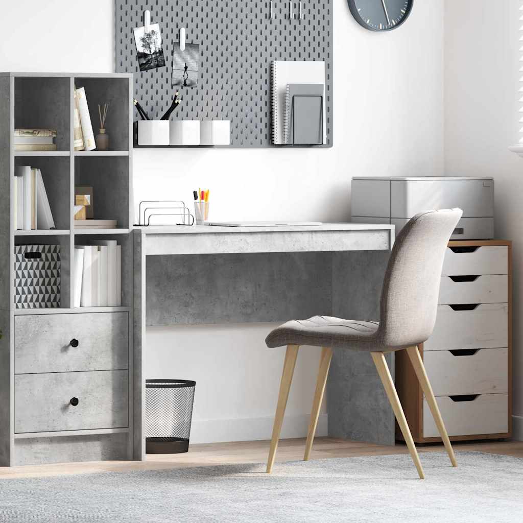 Schreibtisch Betongrau 100 x 40 x 76 cm Holzwerkstoff