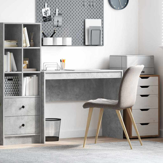 Schreibtisch Betongrau 100 x 40 x 76 cm Holzwerkstoff