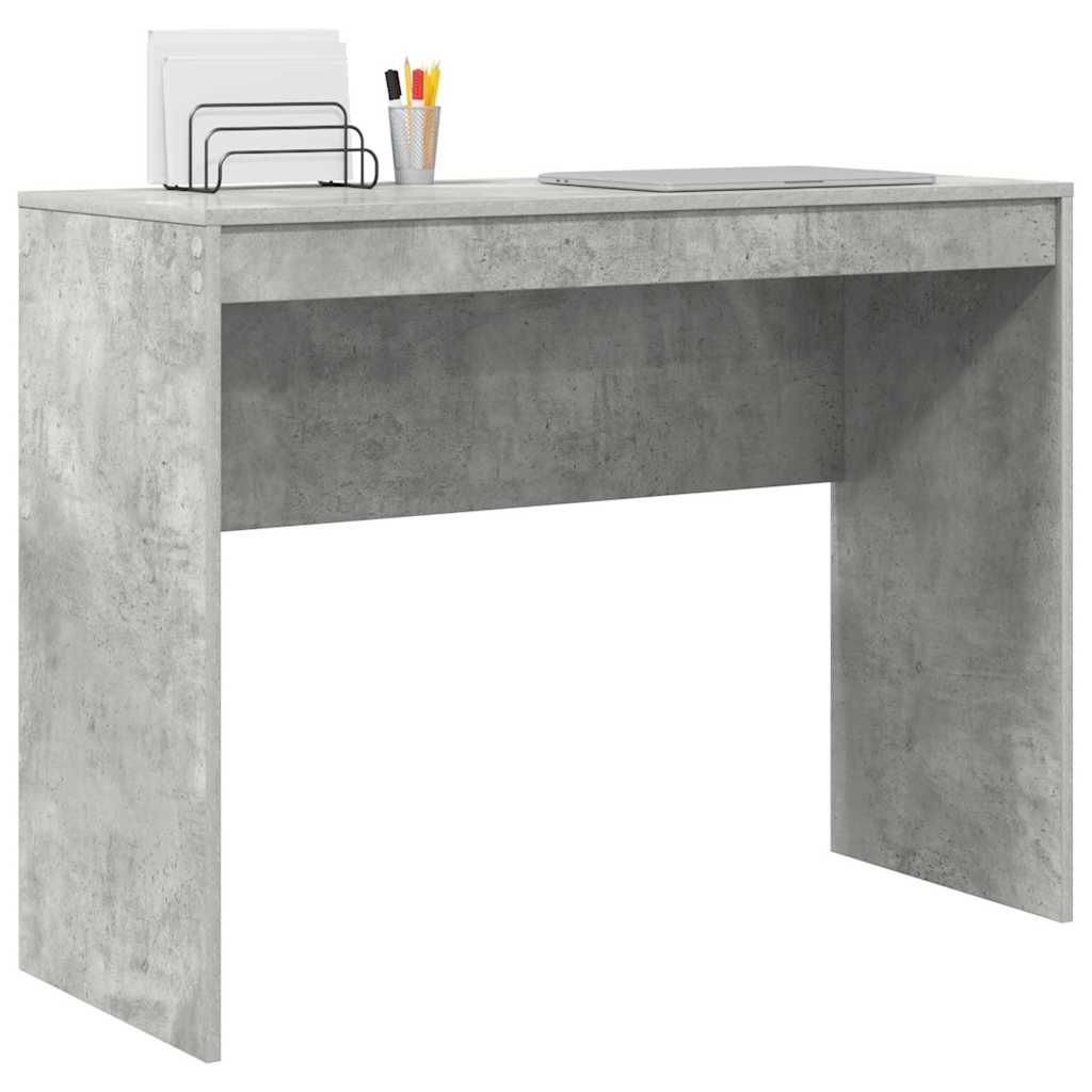 Schreibtisch Betongrau 100 x 40 x 76 cm Holzwerkstoff