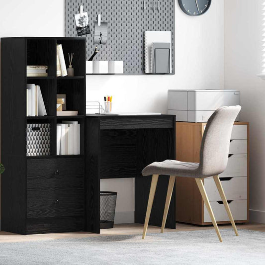 Schreibtisch Schwarze Eiche 60 x 50 x 76 cm Holzwerkstoff