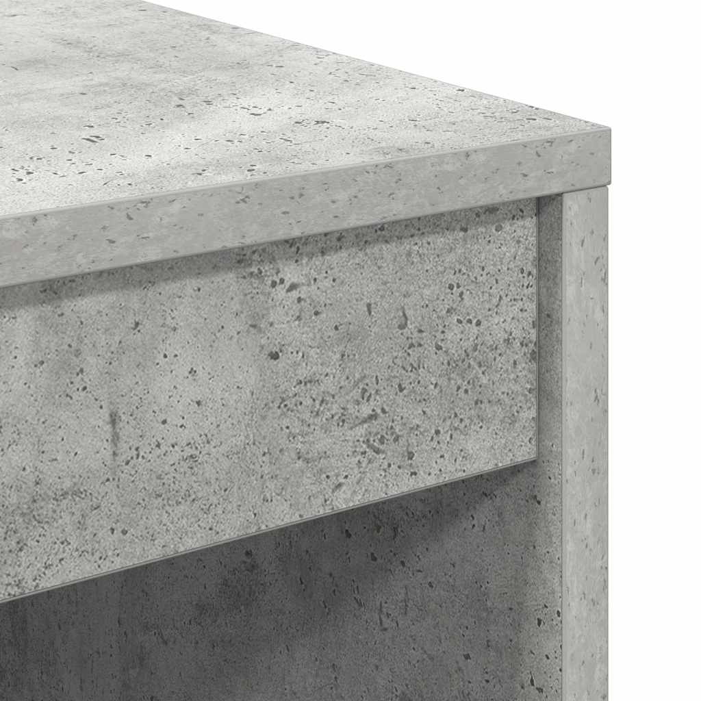 Schreibtisch Betongrau 60 x 50 x 76 cm Holzwerkstoff