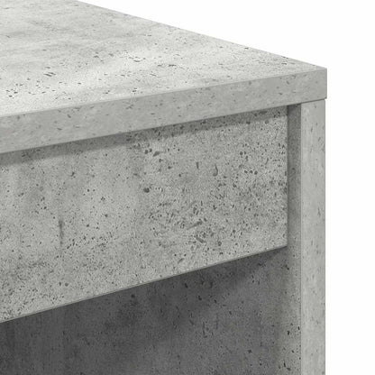 Schreibtisch Betongrau 60 x 50 x 76 cm Holzwerkstoff