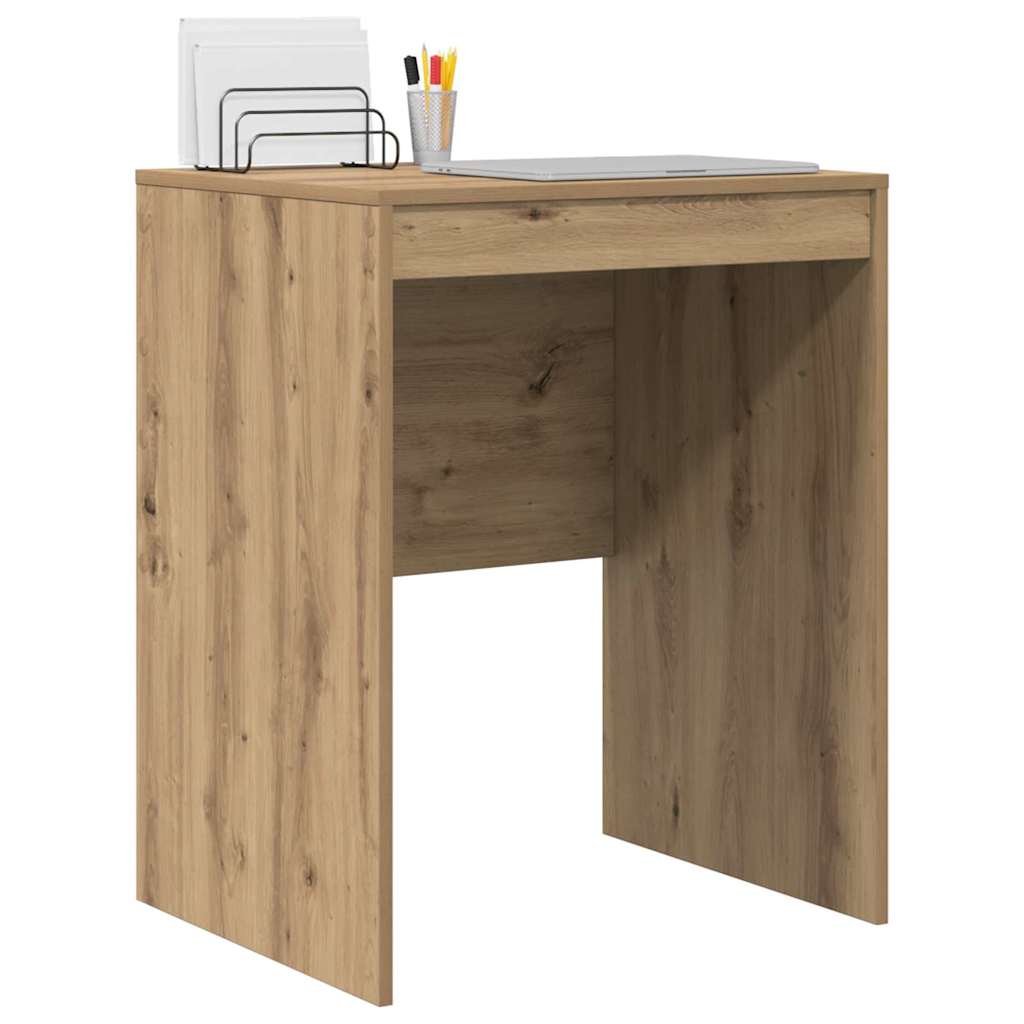Schreibtisch Eiche handwerklich 60 x 50 x 76 cm Holzwerkstoff